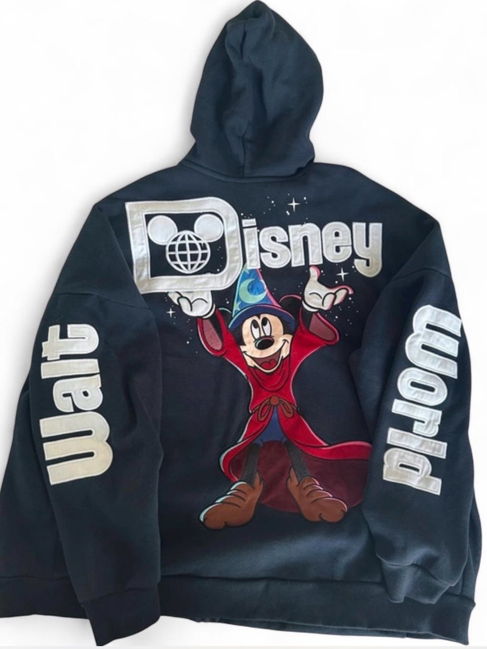 Walt Disney World Sorcerer Mickey Mouse Zip Front